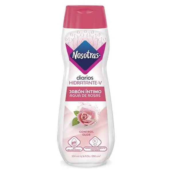 Jabon Intimo Nosotras Agua De Rosas