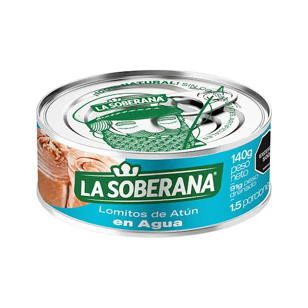 Atun Soberana Lomitos Agua