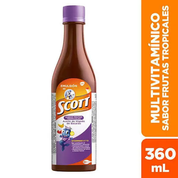 Emulsion Scott Frutas Tropicales